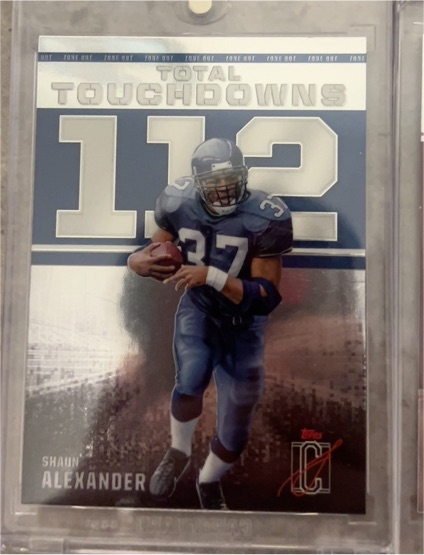 2024 Topps Signature Class #ZO-12 Shaun Alexander — front