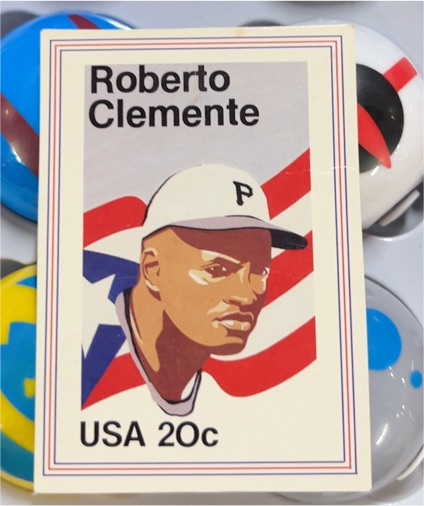 1989 USPS Baseball Legends Roberto Clemente #NNO — front