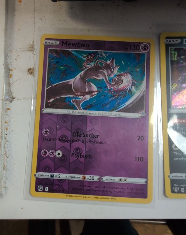 2022 Pokemon Brilliant Stars #056 Mewtwo — front