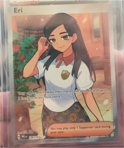 2024 Pokémon Prismatic Evolutions #136 Eri — front