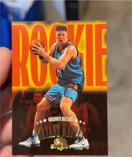 1995-96 SkyBox Premium #247 Bryant Reeves Rookie Vancouver Grizzlies — front