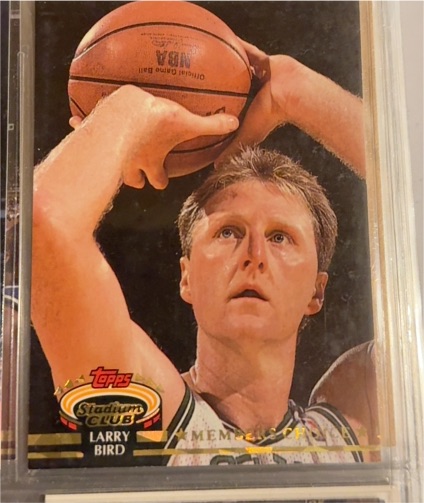 1992-93 Topps Stadium Club #194 Larry Bird — front