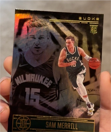 2020-21 Panini Illusions #199 Sam Merrill — front