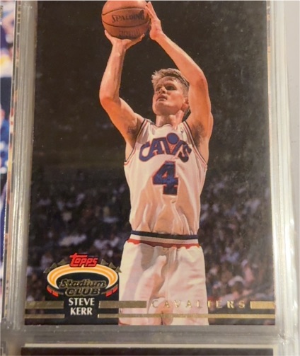 1992-93 Topps Stadium Club #93 Steve Kerr — front