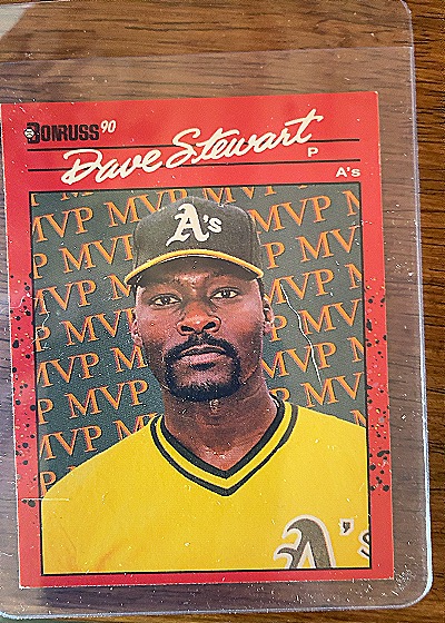 1990 Donruss #BC-3 Dave Stewart — front