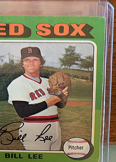 1975 Topps #128 Bill Lee — front