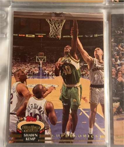 1992-93 Topps Stadium Club #102 Shawn Kemp — front