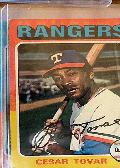 1975 Topps #178 Cesar Tovar — front
