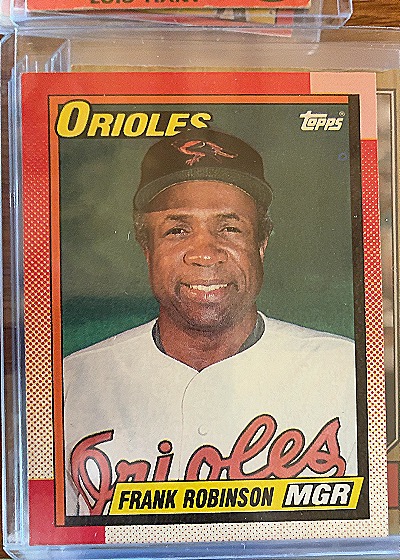 1990 Topps #381 Frank Robinson — front