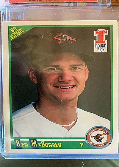 1990 Score #680 Ben McDonald — front