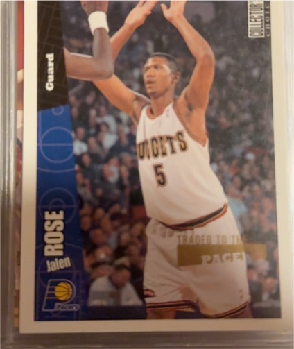 1996-97 Upper Deck Collector's Choice #42 Jalen Rose — front