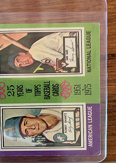 1975 Topps #190 1952 MVPs Bobby Shantz / Hank Sauer — front