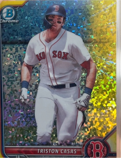 2022 Bowman Chrome Prospects #BCP-81 Triston Casas — front