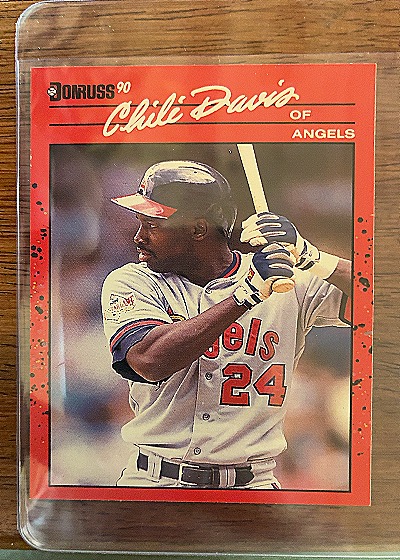 1990 Donruss #136 Chili Davis — front