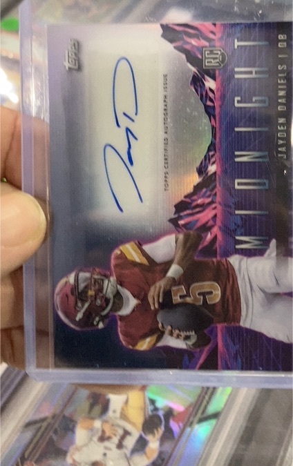 2024 Topps Midnight #RHS-JD Jayden Daniels — front