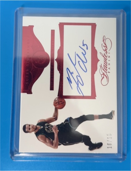 2015 Panini Flawless Super Signatures Ruby #James Worthy — front