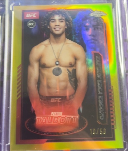 2025 Topps Chrome UFC #MCL-7 Payton Talbott — front