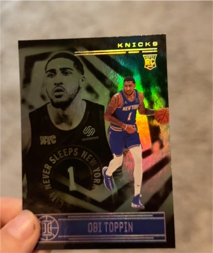 2020-21 Panini Illusions #176 Obi Toppin — front