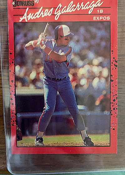 1990 Donruss #97 Andres Galarraga — front