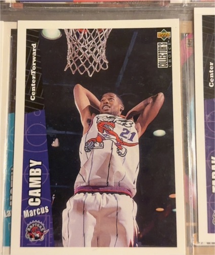 1996-97 Upper Deck Collector's Choice #339 Marcus Camby — front