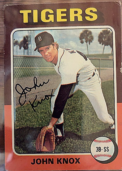 1975 Topps #546 John Knox — front