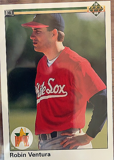 1990 Upper Deck #21 Robin Ventura — front