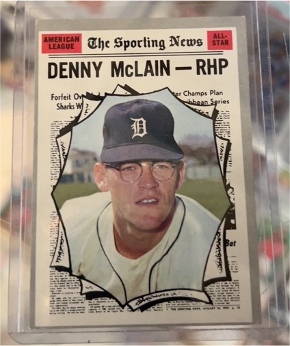 1970 Topps #467 Denny McLain — front