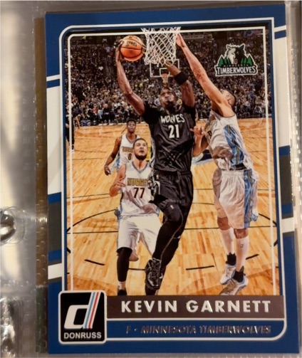 2015-16 Donruss #159 Kevin Garnett — front