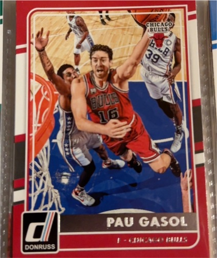 2015 Donruss #44 Pau Gasol — front