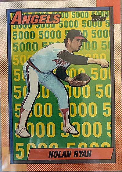1990 Topps #3 Nolan Ryan — front