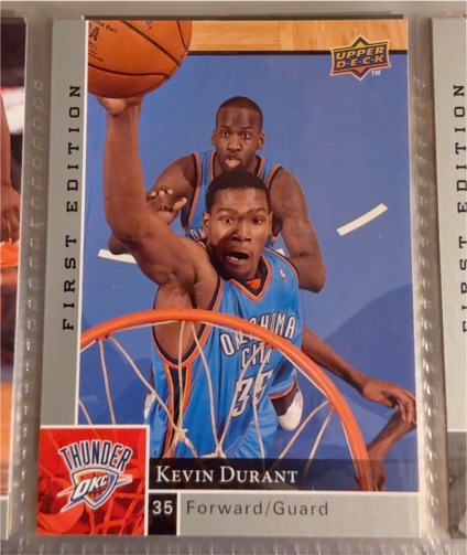 2009-10 Upper Deck First Edition #119 Kevin Durant — front