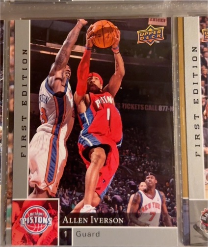 2009-10 Upper Deck First Edition #40 Allen Iverson — front