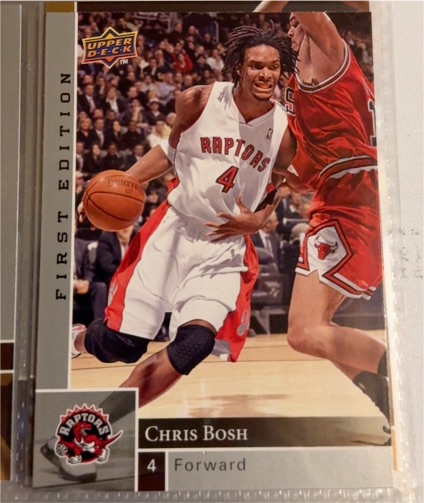 2009-10 Upper Deck First Edition #159 Chris Bosh — front