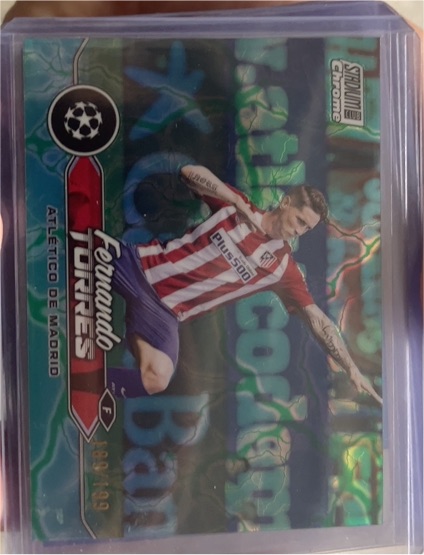 2023-24 Topps Stadium Club Chrome UEFA Champions League #9 Fernando Torres — front