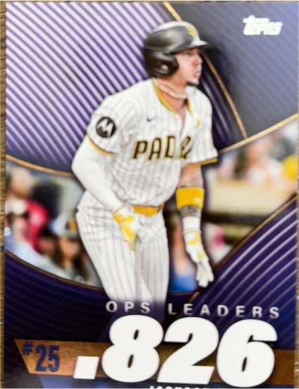 2025 Topps Series 2 #OPS-25 Jackson Merrill OPS Leaders — front