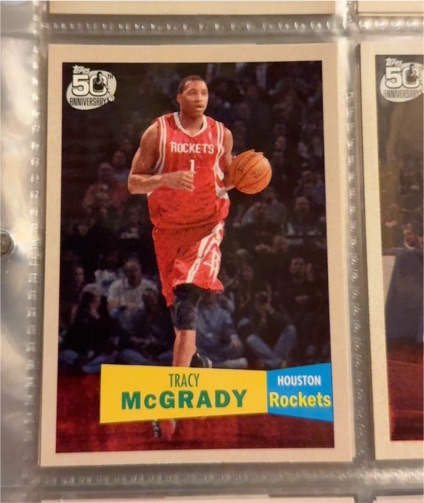 2007-08 Topps 1957-58 Variations #101 Tracy McGrady — front