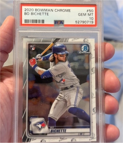 2020 Bowman Chrome #50 Bo Bichette — front