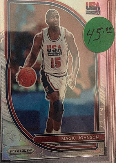 2020-21 Panini Prizm USA Basketball #7 Magic Johnson — front