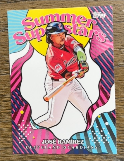 2025 Topps Series 2 #SS-12 Jose Ramirez Summer Superstars — front