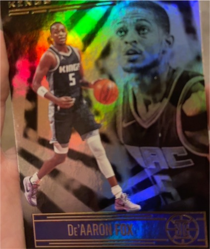 2020-21 Panini Illusions #135 De'Aaron Fox — front