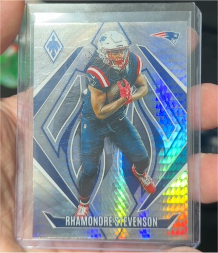 2024 Panini Phoenix #124 Rhamondre Stevenson — front