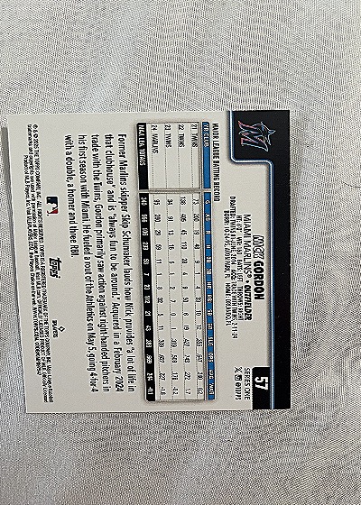 2025 Topps Series 1 #57 Nick Gordon — back