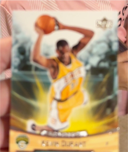 2007-08 Upper Deck #11 Kevin Durant Rookie Card — front