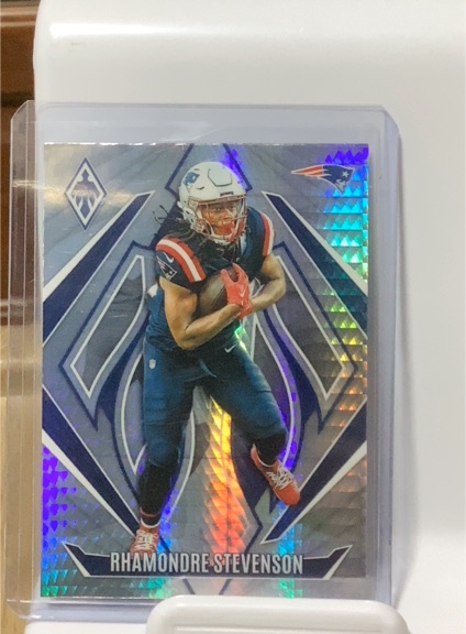 2020 Panini Mosaic Rhamondre Stevenson — front