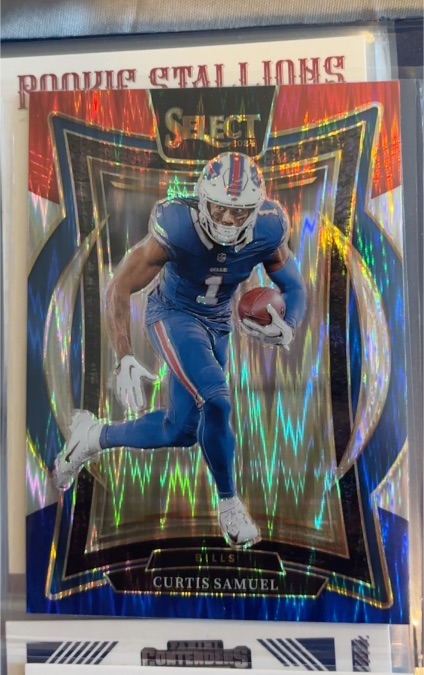 2024 Panini Select #23 Curtis Samuel — front