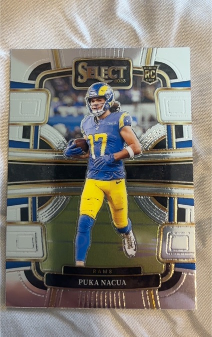 2023 Panini Select #56 Puka Nacua Rookie — front