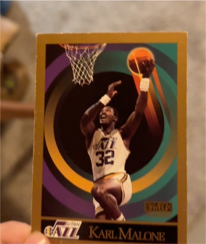 1990-91 SkyBox #282 Karl Malone — front