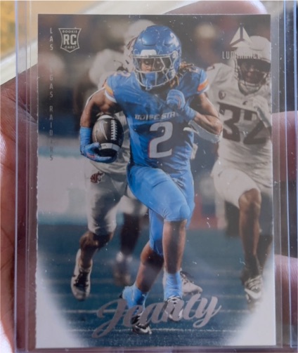 2025 Panini Luminance #2 Ashton Jeanty — front