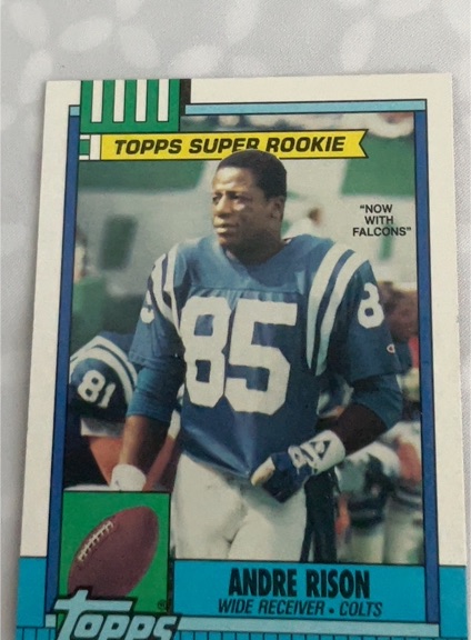 1990 Topps #300 Andre Rison — front