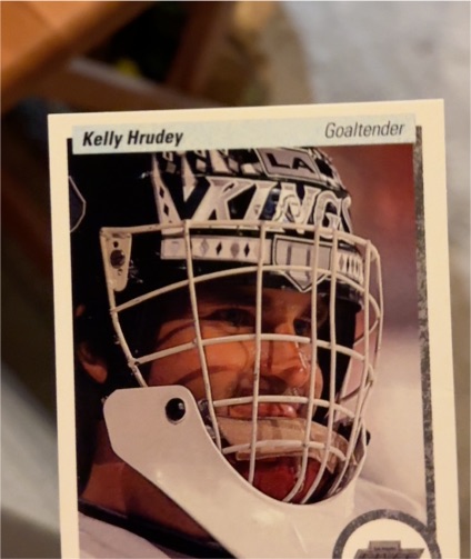 1990-91 Upper Deck #231 Kelly Hrudey — front
